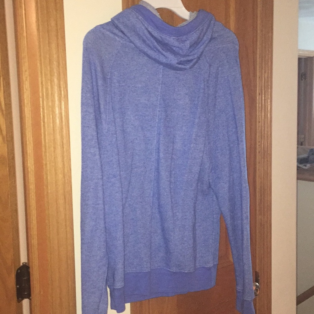 Cow neck light weighted hoodie - Picture 3 of 3